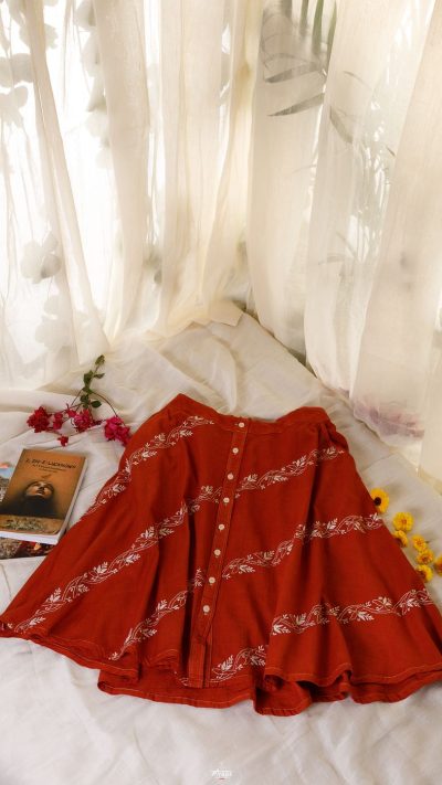 That 60s Skirt!! Rust